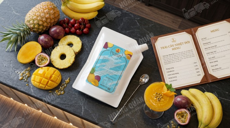 Gấu Lermao Mứt Nhiệt Đới 1kg