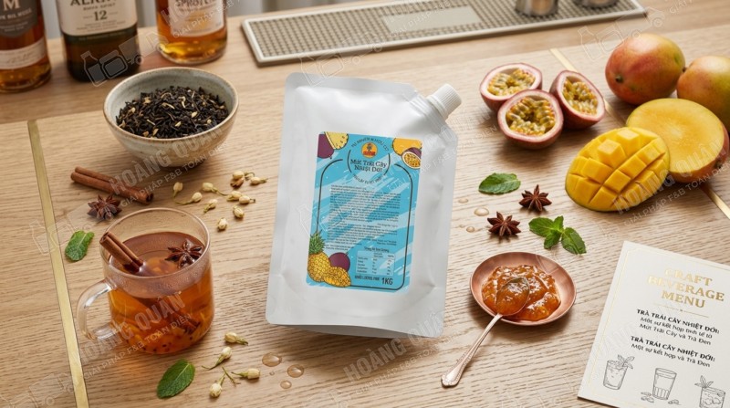 Gấu Lermao Mứt Nhiệt Đới 1kg