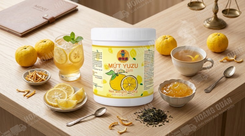Gấu Lermao Mứt Yuzu Mật Ong