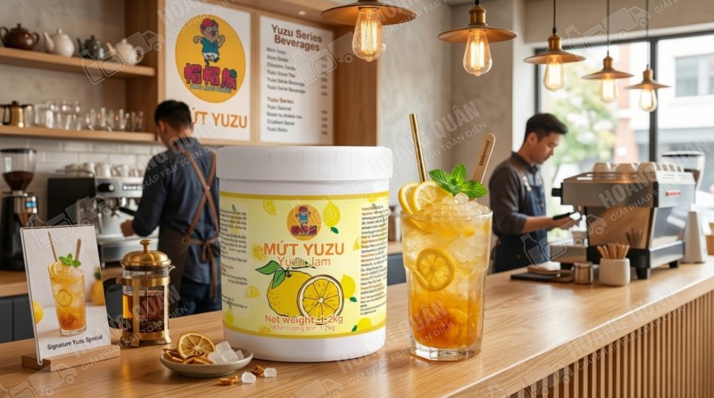 Gấu Lermao Mứt Yuzu Mật Ong