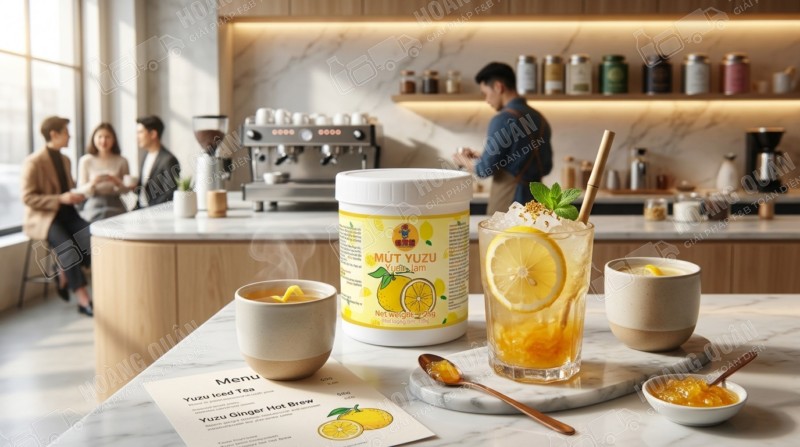 Gấu Lermao Mứt Yuzu Mật Ong