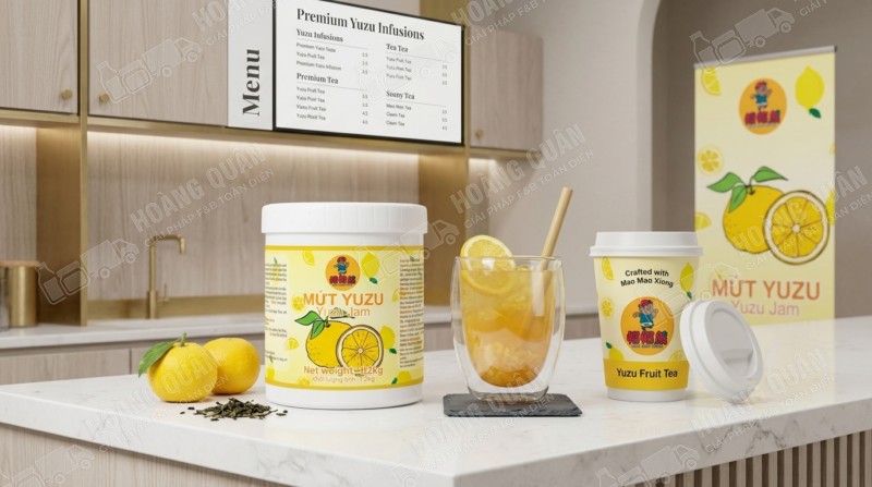Gấu Lermao Mứt Yuzu Mật Ong