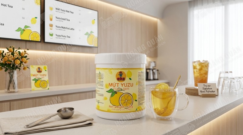 Gấu Lermao Mứt Yuzu Mật Ong
