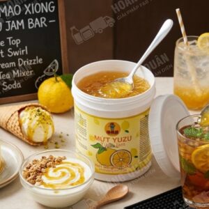 Gấu Lermao Mứt Yuzu Mật Ong