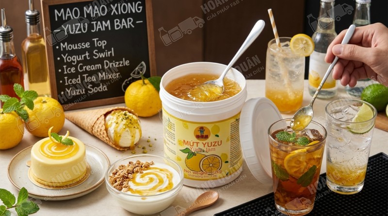 Gấu Lermao Mứt Yuzu Mật Ong