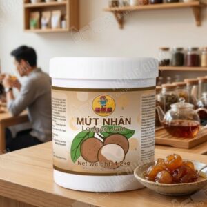 Mứt Nhản Lermao 1KG