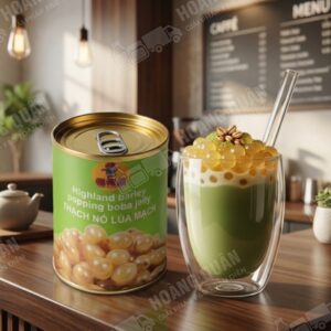 Thạch Nổ Lúa Mạch Gấu Lermao 850g