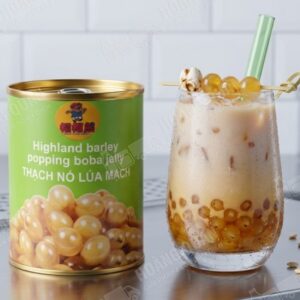 Thạch Nổ Lúa Mạch Gấu Lermao 850g
