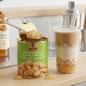 Thạch Nổ Lúa Mạch Gấu Lermao 850g