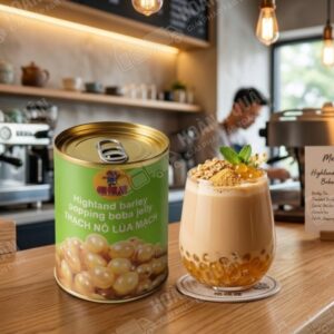 Thạch Nổ Lúa Mạch Gấu Lermao 850g