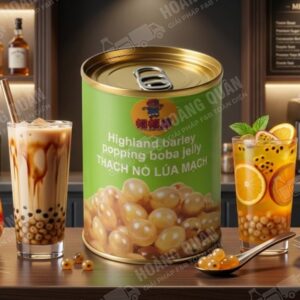 Thạch Nổ Lúa Mạch Gấu Lermao 850g