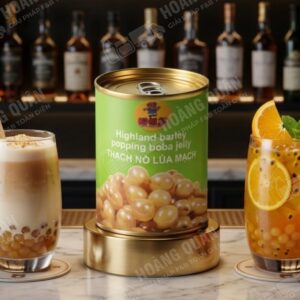 Thạch Nổ Lúa Mạch Gấu Lermao 850g