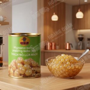 Thạch Nổ Lúa Mạch Gấu Lermao 850g