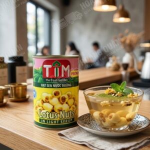 Tim Hạt Sen Ngâm Nước Đường