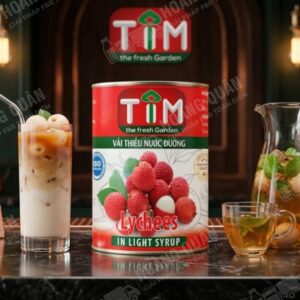 Tim Vải Thiều Ngâm Nước Đường