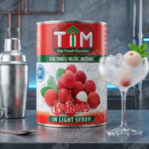 Tim Vải Thiều Ngâm Nước Đường