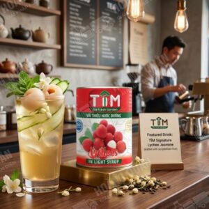 Tim Vải Thiều Ngâm Nước Đường
