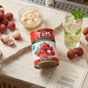 Tim Vải Thiều Ngâm Nước Đường