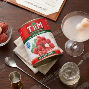 Tim Vải Thiều Ngâm Nước Đường
