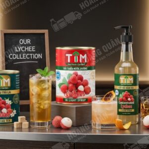 Tim Vải Thiều Ngâm Nước Đường