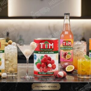 Tim Vải Thiều Ngâm Nước Đường