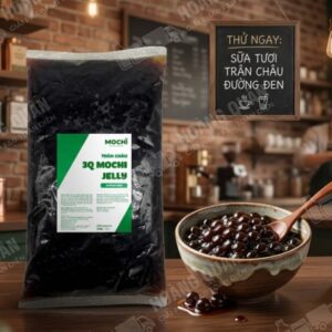 Trân Châu 3Q Đen Mochi 2kg