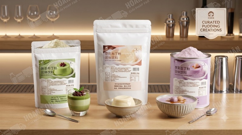 Yelanshan Bột Pudding Tàu Hũ