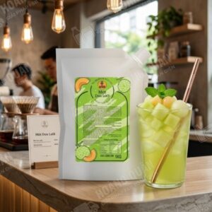 Gấu Lermao- Mứt vị Dưa Lưới 1kg(