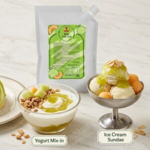 Gấu Lermao- Mứt vị Dưa Lưới 1kg(
