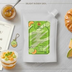Gấu Lermao- Mứt vị Dưa Lưới 1kg(