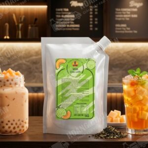 Gấu Lermao- Mứt vị Dưa Lưới 1kg(