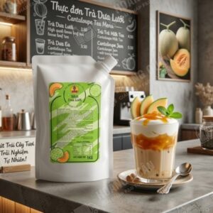 Gấu Lermao- Mứt vị Dưa Lưới 1kg(