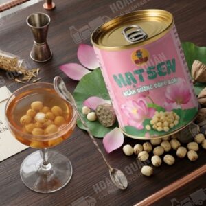 Hạt sen ngâm nước đường Gấu Lermao