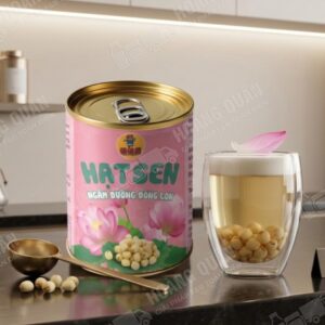 Hạt sen ngâm nước đường Gấu Lermao