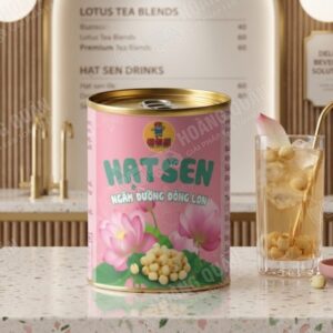 Hạt sen ngâm nước đường Gấu Lermao