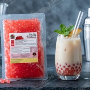 Trân châu củ năng hồng gấu lermao