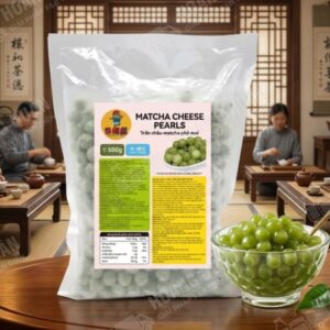 Trân châu Nấu Matcha Phô Mai