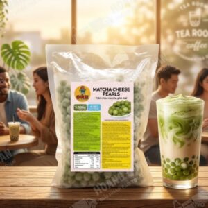 Trân châu Nấu Matcha Phô Mai