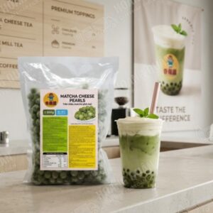 Trân châu Nấu Matcha Phô Mai