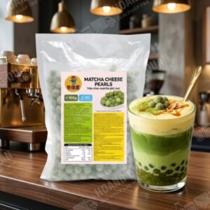 Trân châu Nấu Matcha Phô Mai