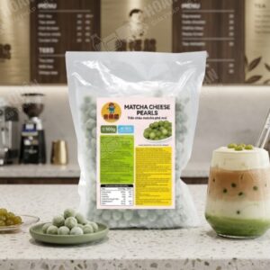 Trân châu Nấu Matcha Phô Mai