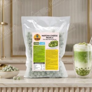 Trân châu Nấu Matcha Phô Mai
