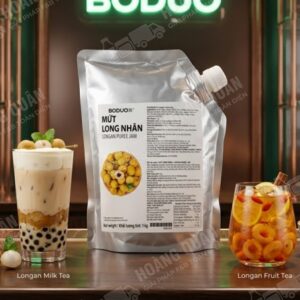 Boduo- Mứt Vị Long Nhãn túi bạc-