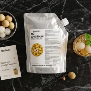 Boduo- Mứt Vị Long Nhãn túi bạc-