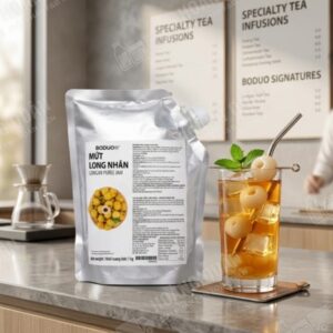 Boduo- Mứt Vị Long Nhãn túi bạc-