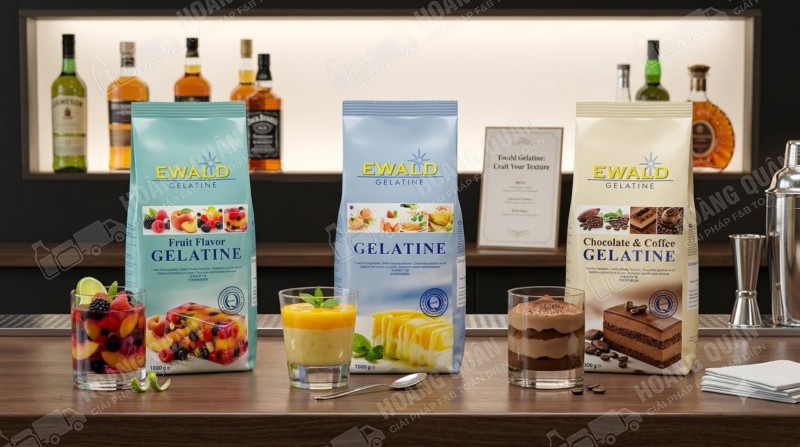Ewald Bột Gelatin Đức