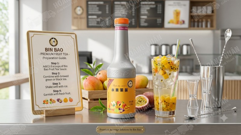 Siro Nhiệt Đới Binbaoli 1000ml