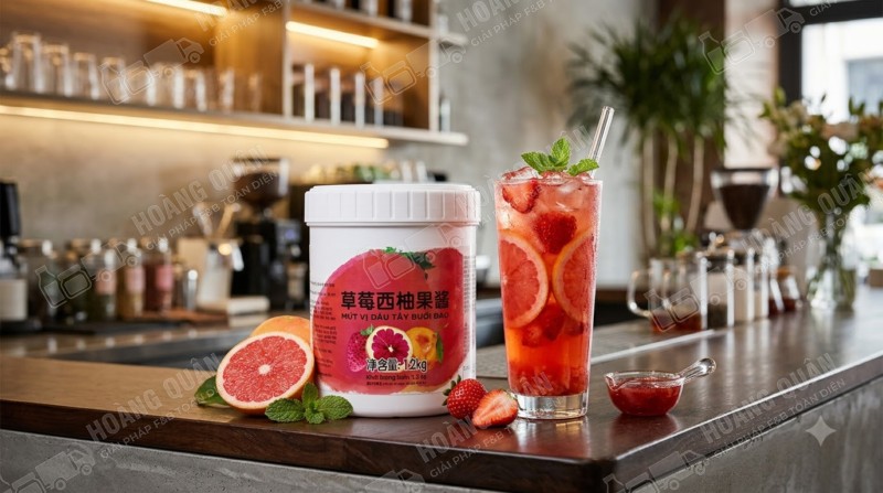 Mứt Cam Đào Dâu Fresh Juice (1)