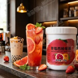 Mứt Cam Đào Dâu Fresh Juice (1)
