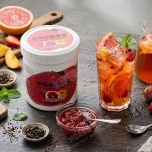 Mứt Cam Đào Dâu Fresh Juice (1)